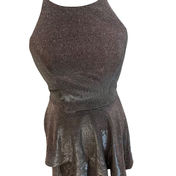 Speechless Shimmer Open Back Dress Size 5 - Picture 1 of 4
